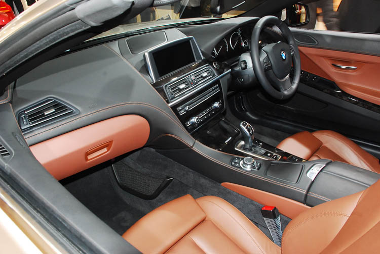 bmw 650i interior