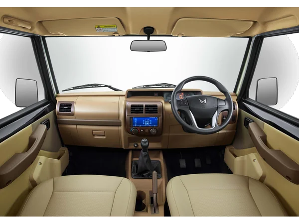 mahindra bolero bolero-b8-diesel-turbo-manual interior